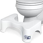 Squatty Potty Ecco | The Original Bathroom Toilet Stool | 7 Inches | 17.78cm | White