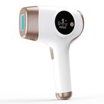 IPL Laser Hair Removal Device with 9 Energy Levels & 999K Flashes - Perfect for Face, Body, Bikini & Back