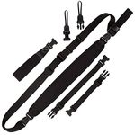 OP/TECH USA 1001001 Super Classic Combo Camera Strap kit, Black