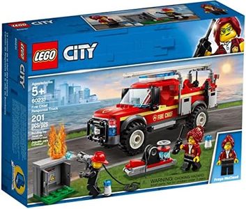 LEGO City Fire Chief Response Truck 60231 Building Kit, Vehicle Toy for 5+ Year Old Boys and Girls, 2019