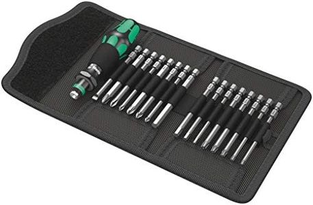 Wera 5059295001 KK 60 Kraft Form Kompakt Nut Drivers 16 Pieces, 17 Pieces