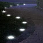 ADVWIN Solar Ground Lights, Waterpr