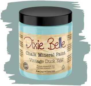 Dixie Belle Paint Company Chalk Finish Furniture Paint (Vintage Duck Egg) (8oz)