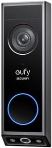 eufy Security Video Doorbell E340, Dual Cameras with Delivery Guard, 2K Full HD and Color Night Vision, Wired or Battery Powered, HomeBase S380 Compatible, No Monthly Fee (Renewed)