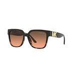 Michael Kors Women's Karlie Sunglasses, Dark Tortoise/Brown Shaded, 54/17