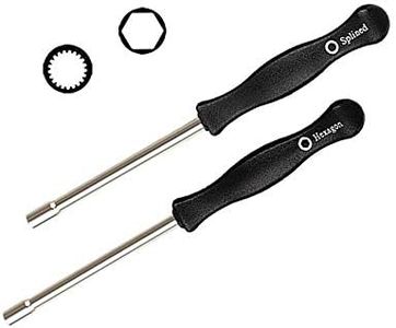 HUZTL Carburetor Adjustment Tool (21-Teeth Splined +Hexagon) Carburator Adjusting Kit for 2-Cycle Small Engine Poulan Husqvarna Homelite Weed Eater Craftman Echo Trimmer Blower