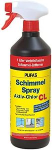 Pufas Schimmelspray 1 Liter vernichtet Pilze, Moos, Schimmel, Bakterien und Algen