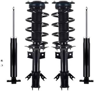 PM Auto Set 4 Front Quick Complete Strut-Coil Spring-Rear Shock For 2015-2021 Ford Edge
