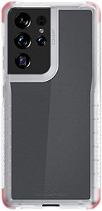 Ghostek COVERT Samsung Galaxy S21 Plus Case Clear Protective Phone Cover with Durable Slim Design Bumper Grip Protection Supports Wireless Charging Designed for 2021 S21 + 5G (6.7inch) (Phantom Clear)