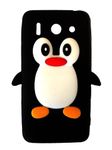 SKS Distribution® Black Silicone Penguin Phone Case/Cover for Huawei Ascend G510