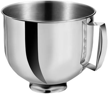 Vietora Eud Stainless Steel Stand Mixer Bowl 5 QT For KitchenAid