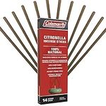 Coleman Citronella Incense Sticks, 