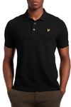 Lyle & Scott Plain Polo Shirt Jet Black L