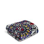 Vera Bradley Women's Plush Throw Blanket, Fleece, Stained Glass Medallion, 80 X 50