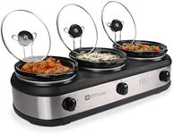 TRU Triple Buffet Server, Three 2-1