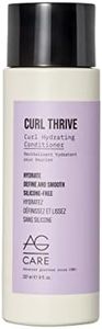 AG Care Curl Thrive Protein Conditioner for Curly Hair with Keratin Amino Acids - Ultra-Hydrating Moisture Conditioner for Defined, Healthy Curls, 8 Fl Oz