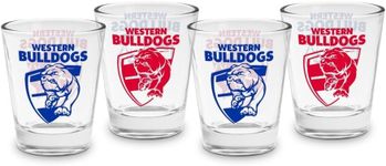 AFL Shot Glass Set of 4 - Western B