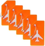 5 Pack Silicone Luggage Tag for Sui