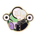 JJK Gojo Satoru Pins - Anime Figure Enamel Pins for Backpacks and Clothes - Funny Gifts for Anime Lovers(Inumaki)