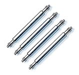 LUBA® Watch Pins, Heavy Duty Spring Bar, 4 Pack Stainless Steel Watch Band Pins (24mm)