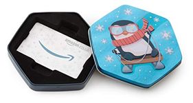 Amazon.co.uk Gift Card for Custom Amount in a Penguin Tin