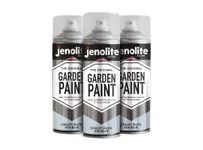 JENOLITE Garden Spray Paint | CHALKY DUCK EGG BLUE | 3x400ml | Chalky Spray Paint | Multi-Surface Paint | Ideal Furniture Paint, Ornaments, Picture Frames & More | Interior and Exterior Use | BS 16C33