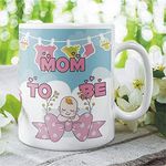 Family Shoping Pregnancy Gift for Women Mothers Day Gift for Mom Mom to Be Coffee Mugs Ceramic_320ml Tea Cup