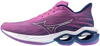 Mizuno Women's Wave Creation 25 Running Shoe, Rosebud/Navy Peony, 9.5