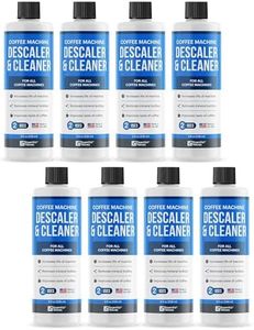 Descaling Solution (16 Uses) Coffee Machine Descaler Cleaner | Compatible with Breville Keurig Nespresso Delonghi & More | Liquid To Descale Automatic Coffee Makers & Espresso Machines