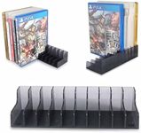 DVD, Blu Ray, Game Card, Movie Case Storage Stand, Records/Media/Game Disc Box Stand Compatible with Media like HD Film,PS5,PS4,Games Xbox Series X/S One Games Disc - 10 Years Warranty (20 DISC Boxes)