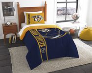 NHL Nashville Predators Draft Twin Comforter and Sham