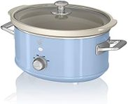 Swan Retro Blue 3.5 Litre Slow Cook