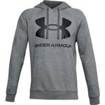 Under Armour Mens Rv Fleece Hooded T-Shirt Gray 3XL