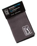 PGA Tour - Golf Towel, Premium Microfibre Towel, Bag-loop, 38” x 16”, Golf Accessories, Asphalt, OS