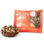 Rhythm 108 Swiss Organic Vegan Chocolate Peanut Butter Soft-Baked Filled Cookie 12 x 50g