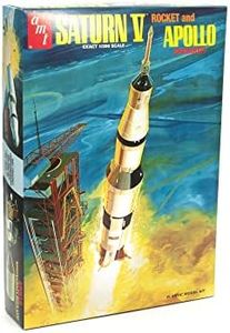 AMT 1/200 Scale Saturn V Rocket Plastic Model Kit