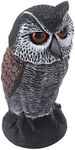 Plastic Shake Head Owl Decoy Scare 