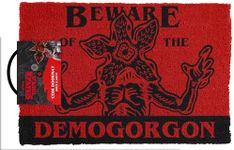 TV Blockbusters TV Blockbusters Stranger Things 4 Beware of The Demogorgon Doormat