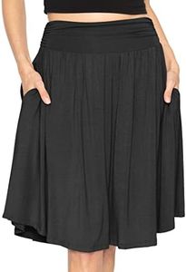 Women's Pocket Skirt Black 5X