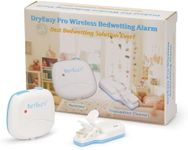 DryEasy Pro Wireless Bedwetting Alarm (2024 Release) with New Improved Sensor, 6 Selectable Sounds, Volume Control, Strong Vibration and Compact Design for Overcoming Bedwetting