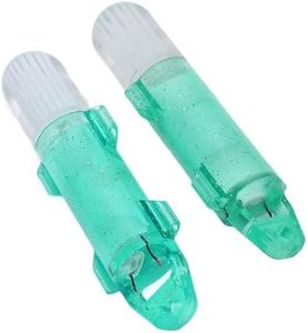 SENECESLI Fish Attracting Lamp, Dreamy Lighting Effect Wide Radiation Range 2PCS LED Deep Drop Fishing Light for Boat (Green Light)