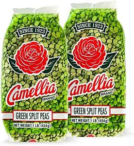 Camellia Brand Dried Green Split Peas, 1 Pound (Pack of 2)