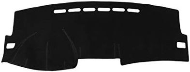 X AUTOHAUX Car Dashboard Cover Nonslip Black Dash Mat Sun Pad for 2007-2013 Toyota Corolla