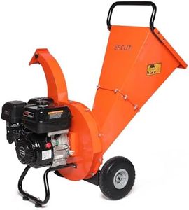 EFCUT C40 Wood Chipper 4" inch Max Diameter Capacity 9 HP 274cc Gas Powered Engine Heavy Duty Shredder Mulcher