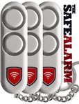 (3-Pack) The SafeAlarm Personal Sel