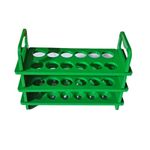 AANIJ® plastic Test tube stand 3 TIER: 18mm × 12 Holes Any color (Pack of 1)