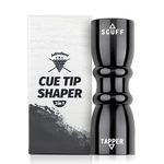 Adhafera Cue Tip Shaper, 3 in 1 of Snooker Cue Tip Shaper, the Snooker Accessories for Effective and Rapid Repair Cue Tip