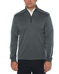 Callaway Men's Long Sleeve Opti-Repel 1/4-Zip Jacket, 4X-Large, Iron Gate