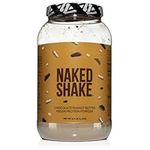 Naked Shake - Chocolate Peanut Butter Protein Powder - Vegan Protein Powder from US & Canadian Farms with MCT Oil, Gluten-Free, Soy-Free, No GMOs or Artificial Sweeteners - 30 Servings