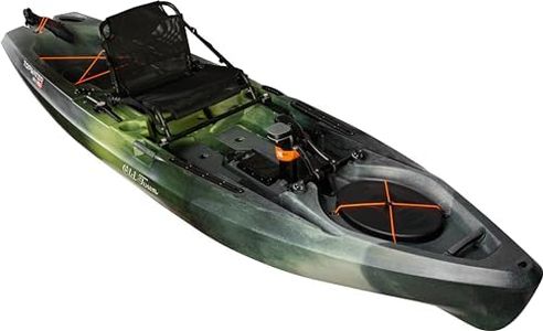 Old Town Canoes & Kayaks Topwater 120 PDL Angler Fishing Kayak (First Light), Length 12 Ft